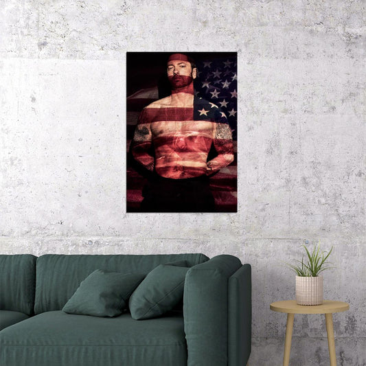 Eminem Poster Hip-hop Music Wall Art Rap Artist Print - xonomax