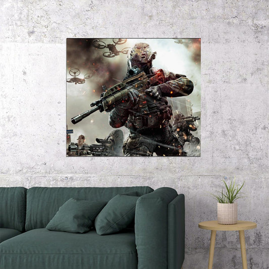 Call Of Duty Video Game Poster Action Shooter Gamer Wall Art Gaming Print - xonomax