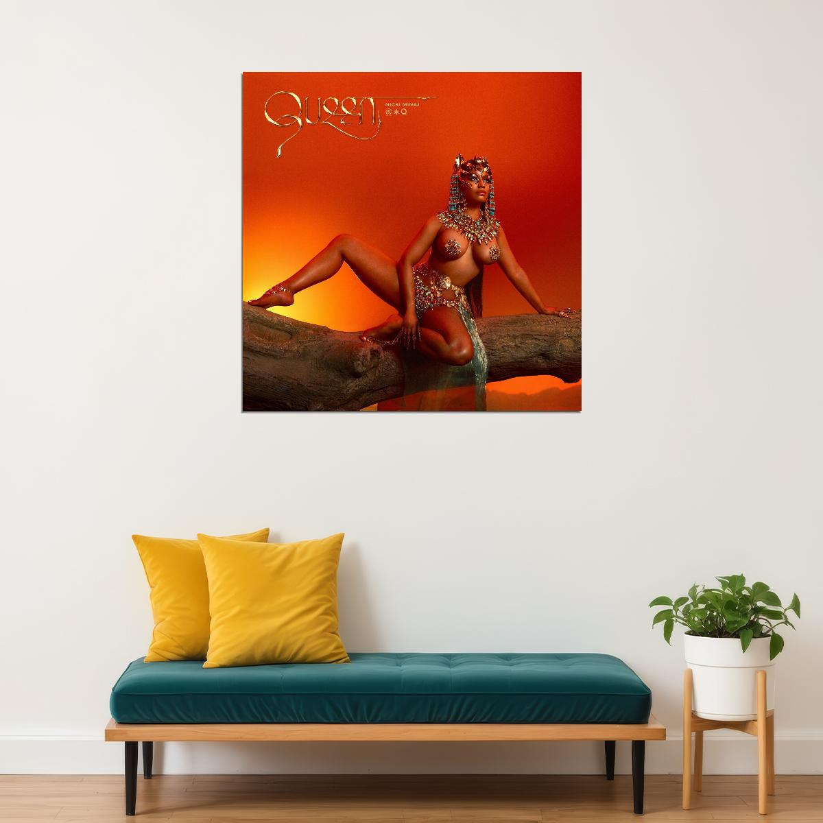 Nicki Minaj Album Cover Art Pop Rap Music Poster Wall Print
