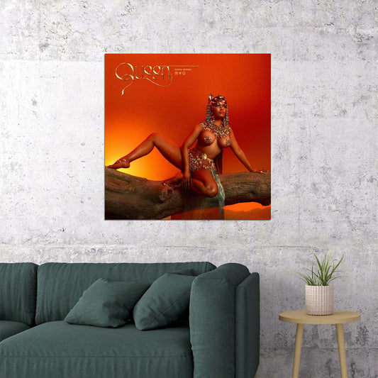 Nicki Minaj Album Cover Art Pop Rap Music Poster Wall Print - xonomax
