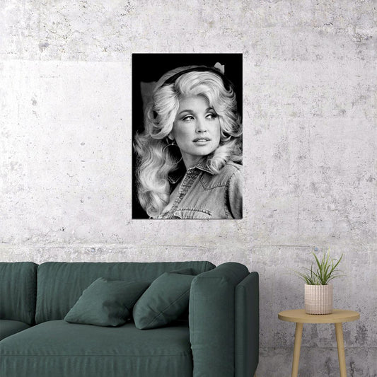 Dolly Parton Poster Country Music Legend Wall Art Singer-songwriter Print - xonomax