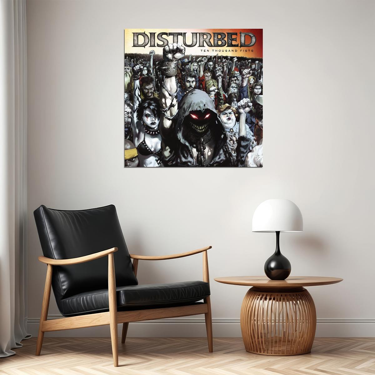 Disturbed The Lost Children Album Cover Art Rock Music Poster Heavy Metal Band Music Print