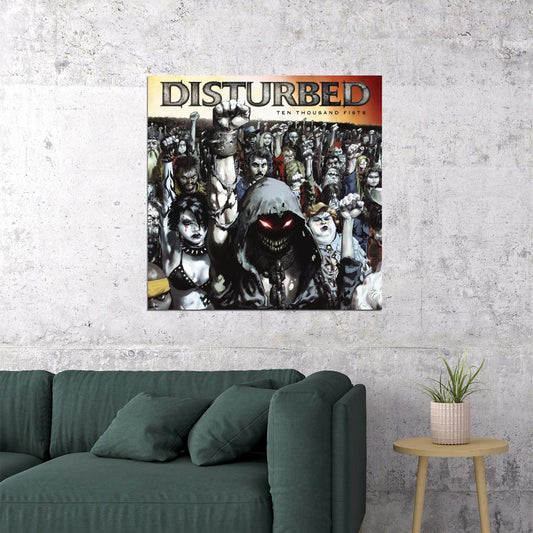 Disturbed The Lost Children Album Cover Art Rock Music Poster Heavy Metal Band Music Print - xonomax