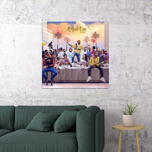 Davido Poster Afrobeats Music Wall Art Nigerian Singer Music Print - xonomax