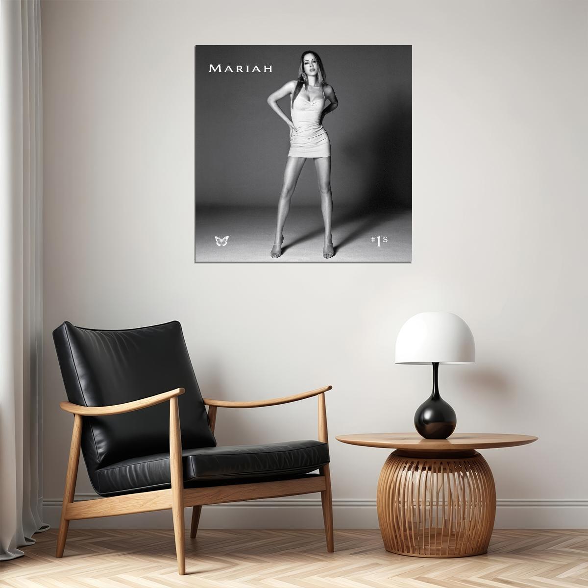 Mariah Carey Number 1's Album Cover Art Music Poster Pop Icon Wall Print