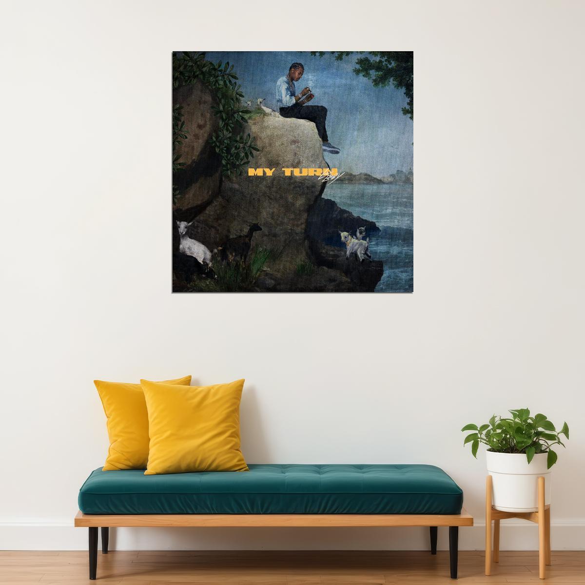 Lil Baby My Turn Album Cover Art Rap Wall Print