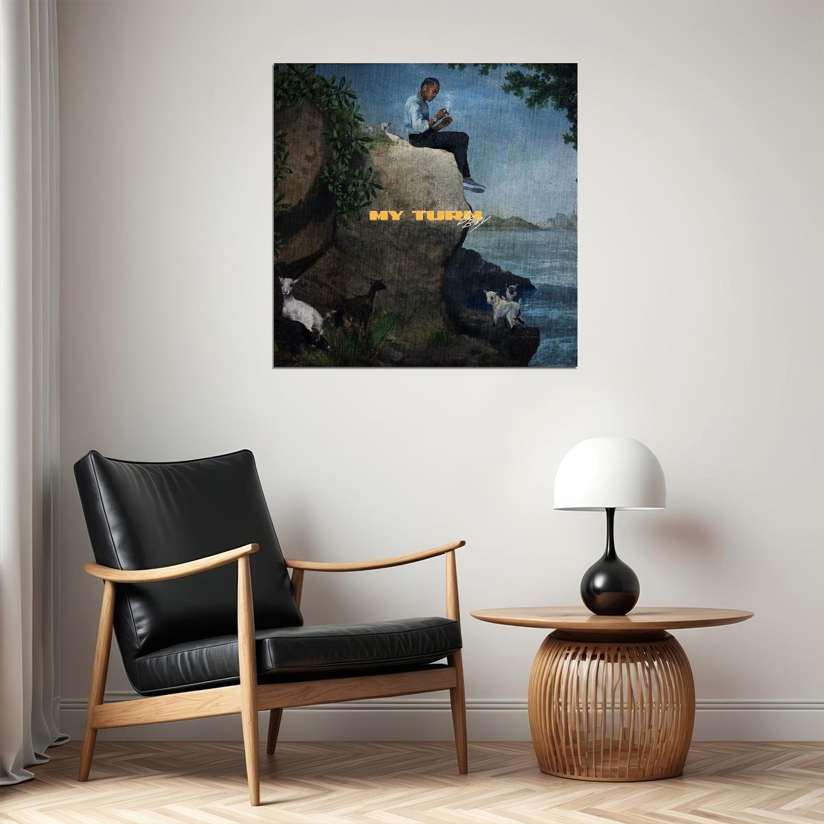 Lil Baby My Turn Album Cover Art Rap Wall Print
