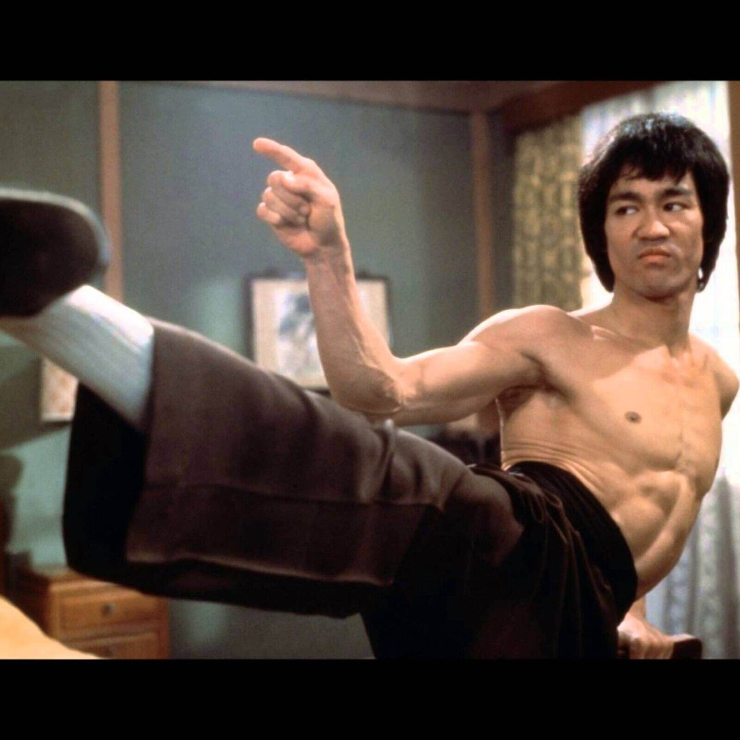 Bruce Lee Poster Martial Arts Legend Wall Art Action Star Print - xonomax