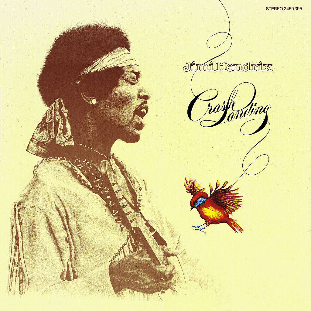 Jimi Hendrix Crash Landing Album Cover Art Music Poster Rock Wall Print