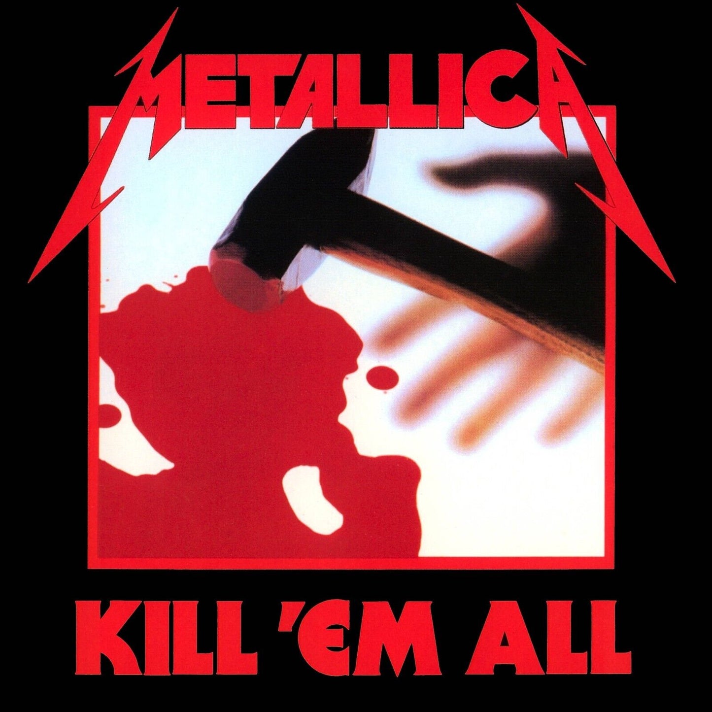 Metallica Kill 'em All Album Cover Art Music Poster Heavy Metal Wall Print
