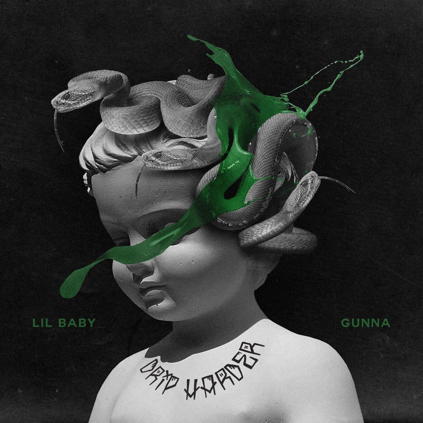 Lil Baby Street Drip Harder Album Cover Art Rap Wall Print