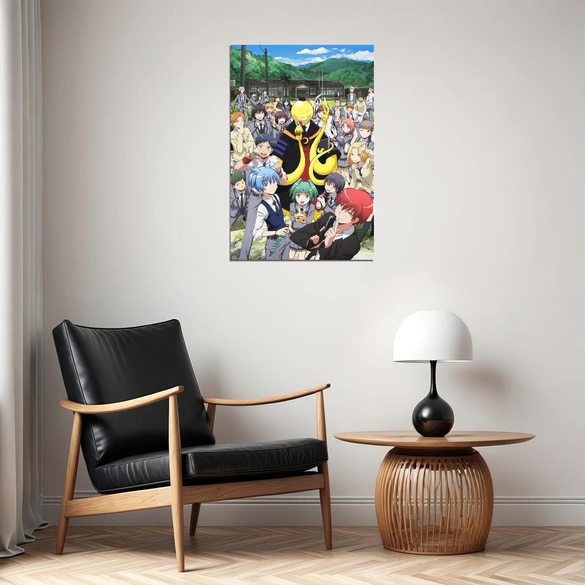 Assassination Classroom Anime Poster Japanese Animation Wall Art Manga Series Print - xonomax
