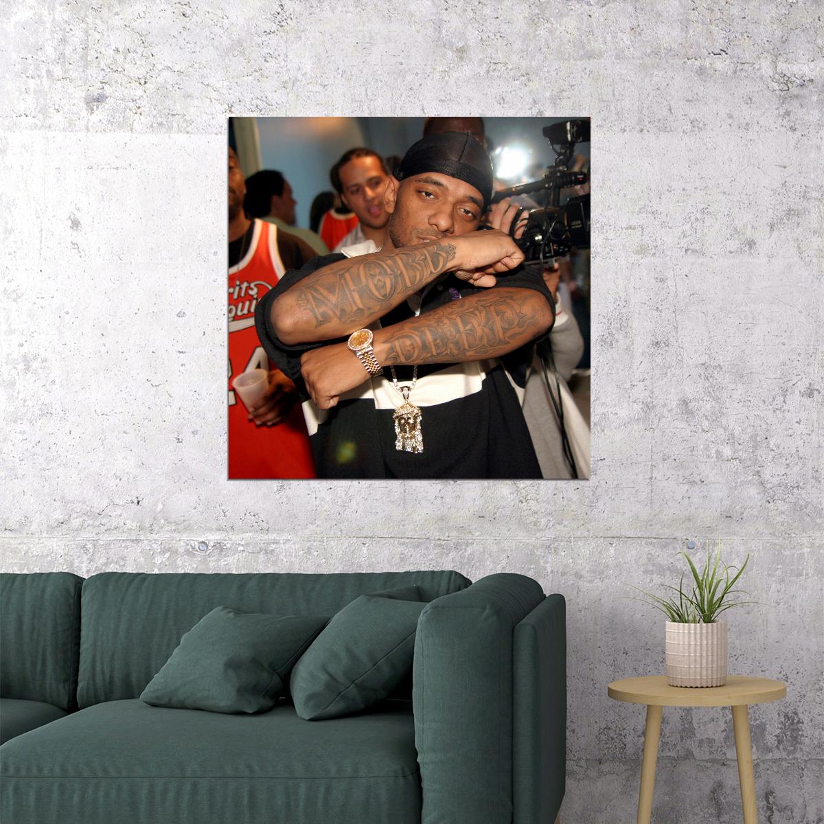Mobb Deep Prodigy Music Poster Hip-hop Rap Band Wall Print