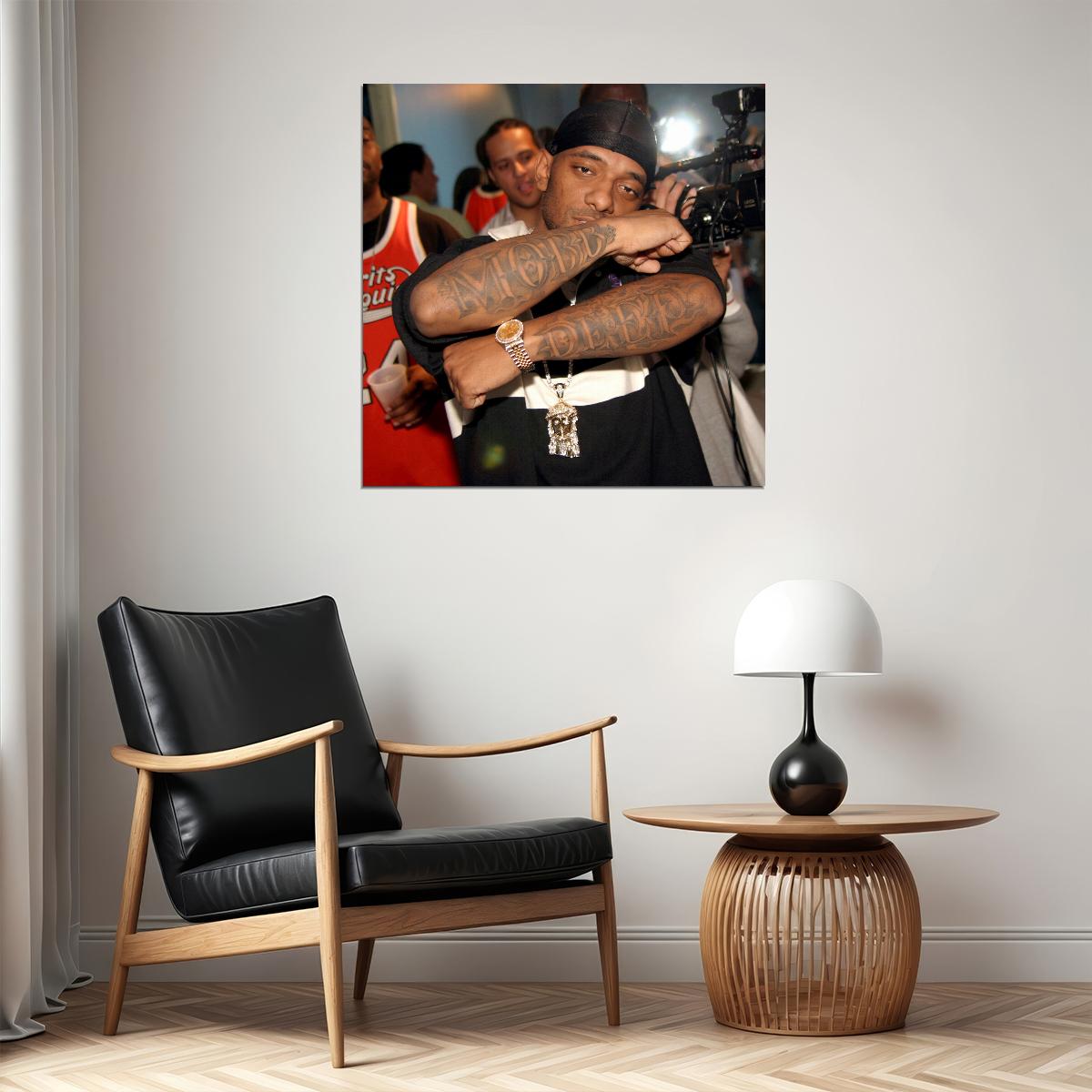 Mobb Deep Prodigy Music Poster Hip-hop Rap Band Wall Print