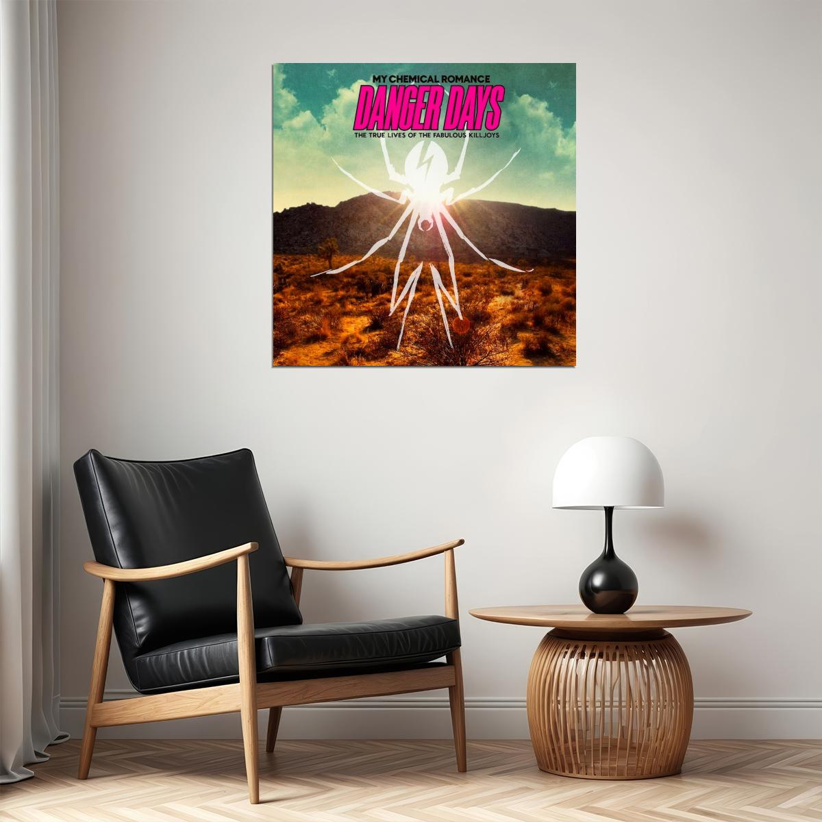My Chemical Romance Danger Days Album Cover Art Music Poster Famous Band Wall Print - xonomax