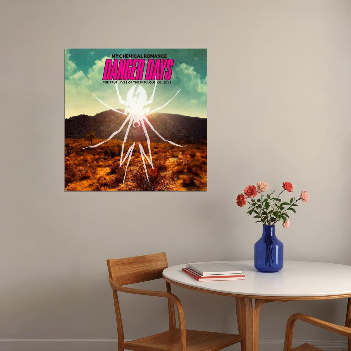 My Chemical Romance Danger Days Album Cover Art Music Poster Famous Band Wall Print - xonomax