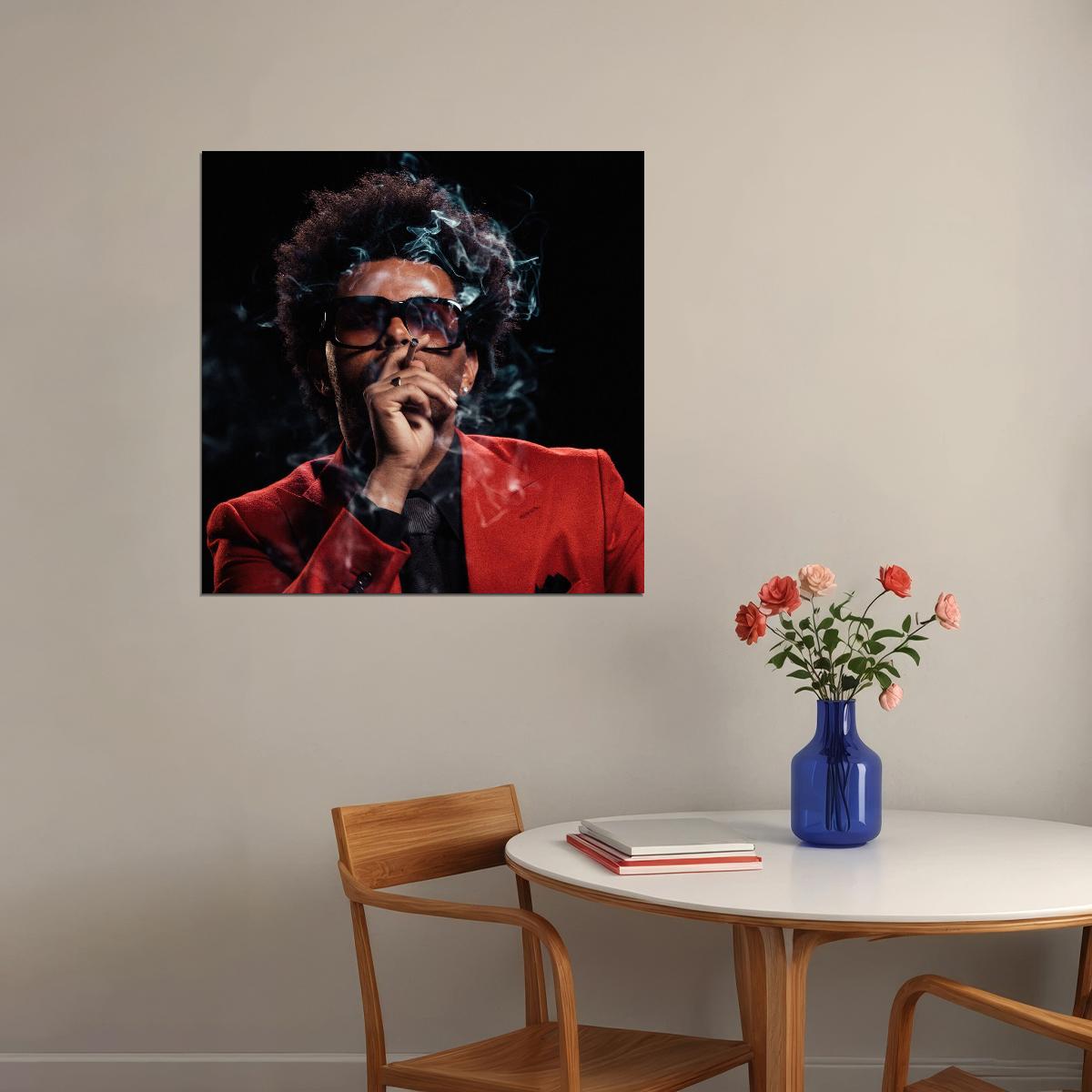 The Weeknd Iconic Music Poster R&b Star Art Print
