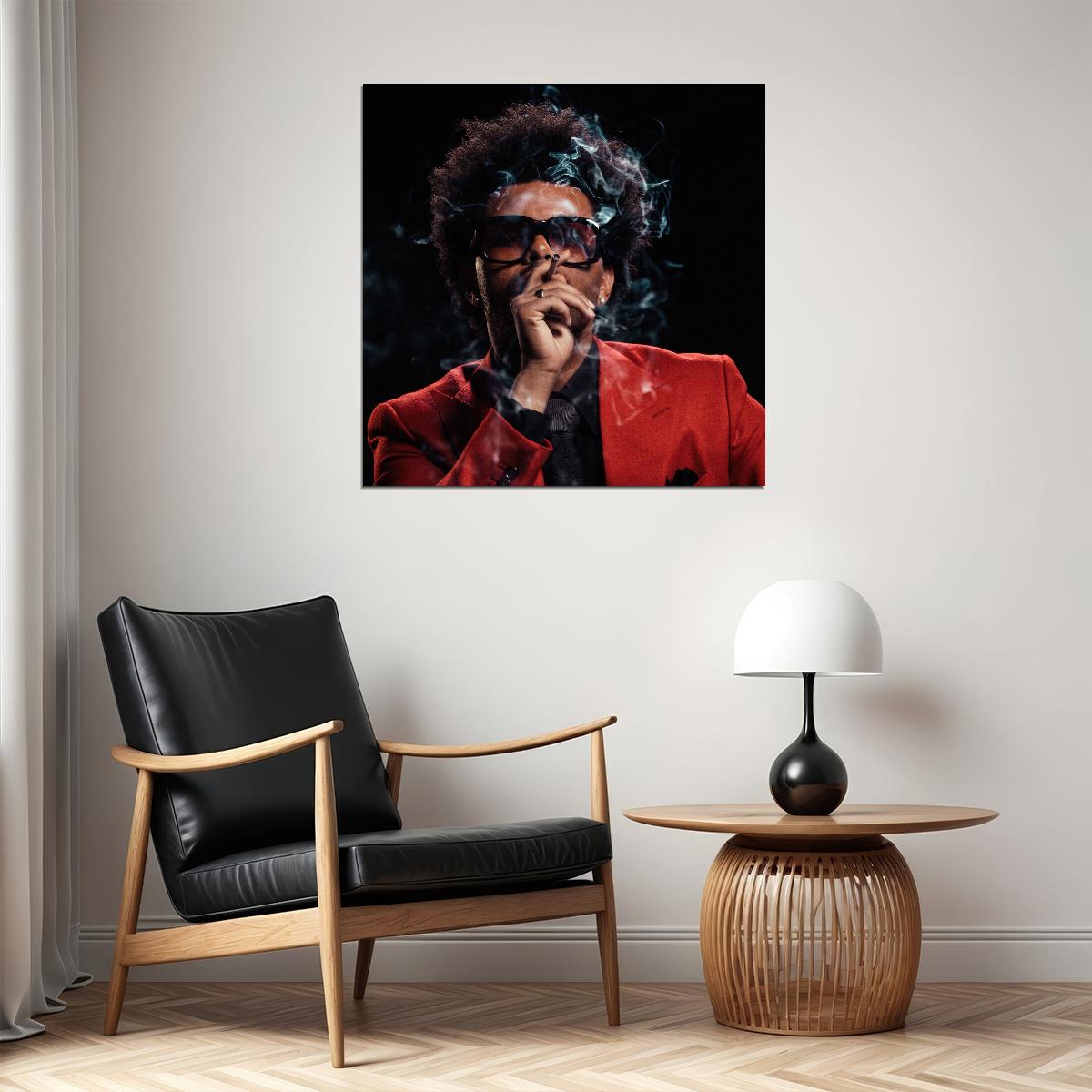 The Weeknd Iconic Music Poster R&b Star Art Print