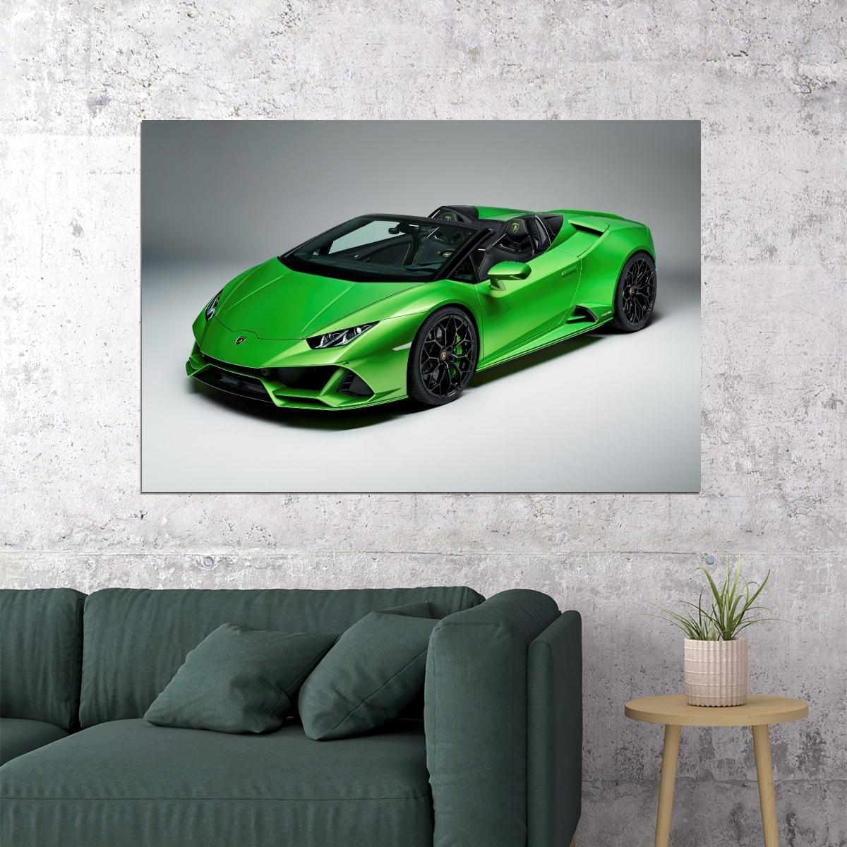 Lamborghini Car Poster Sports Supercar Wall Art