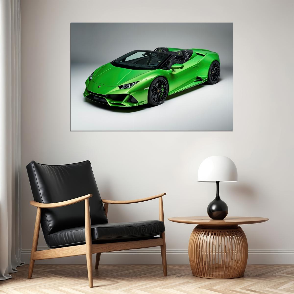 Lamborghini Car Poster Sports Supercar Wall Art