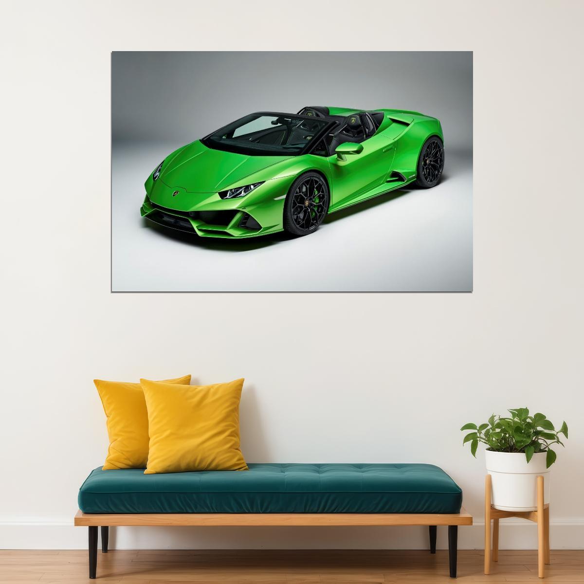 Lamborghini Car Poster Sports Supercar Wall Art