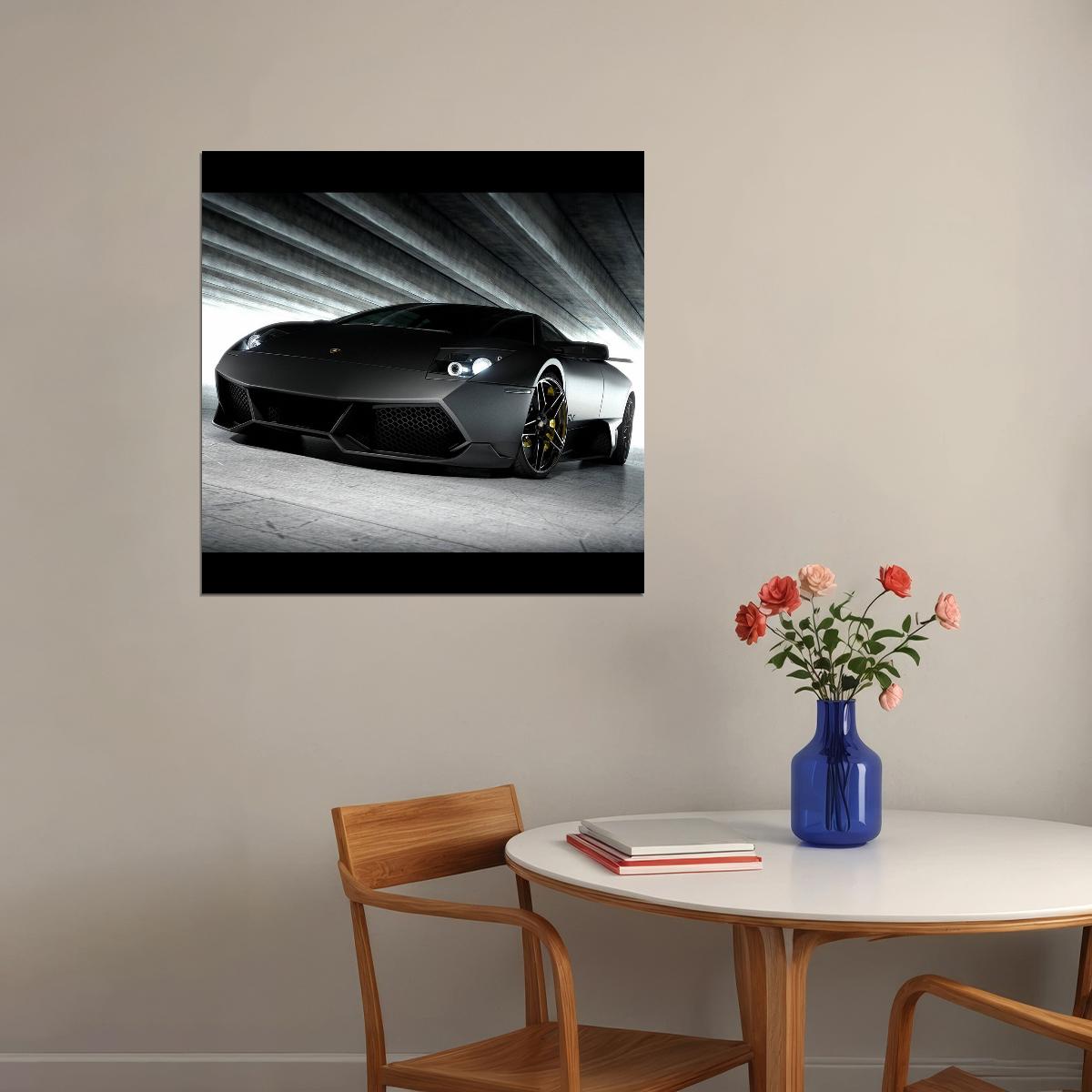 Lamborghini Car Poster Sports Supercar Wall Art - xonomax