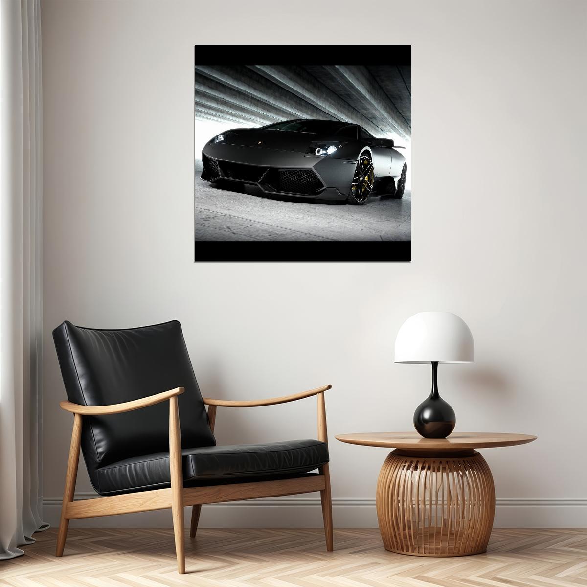 Lamborghini Car Poster Sports Supercar Wall Art - xonomax