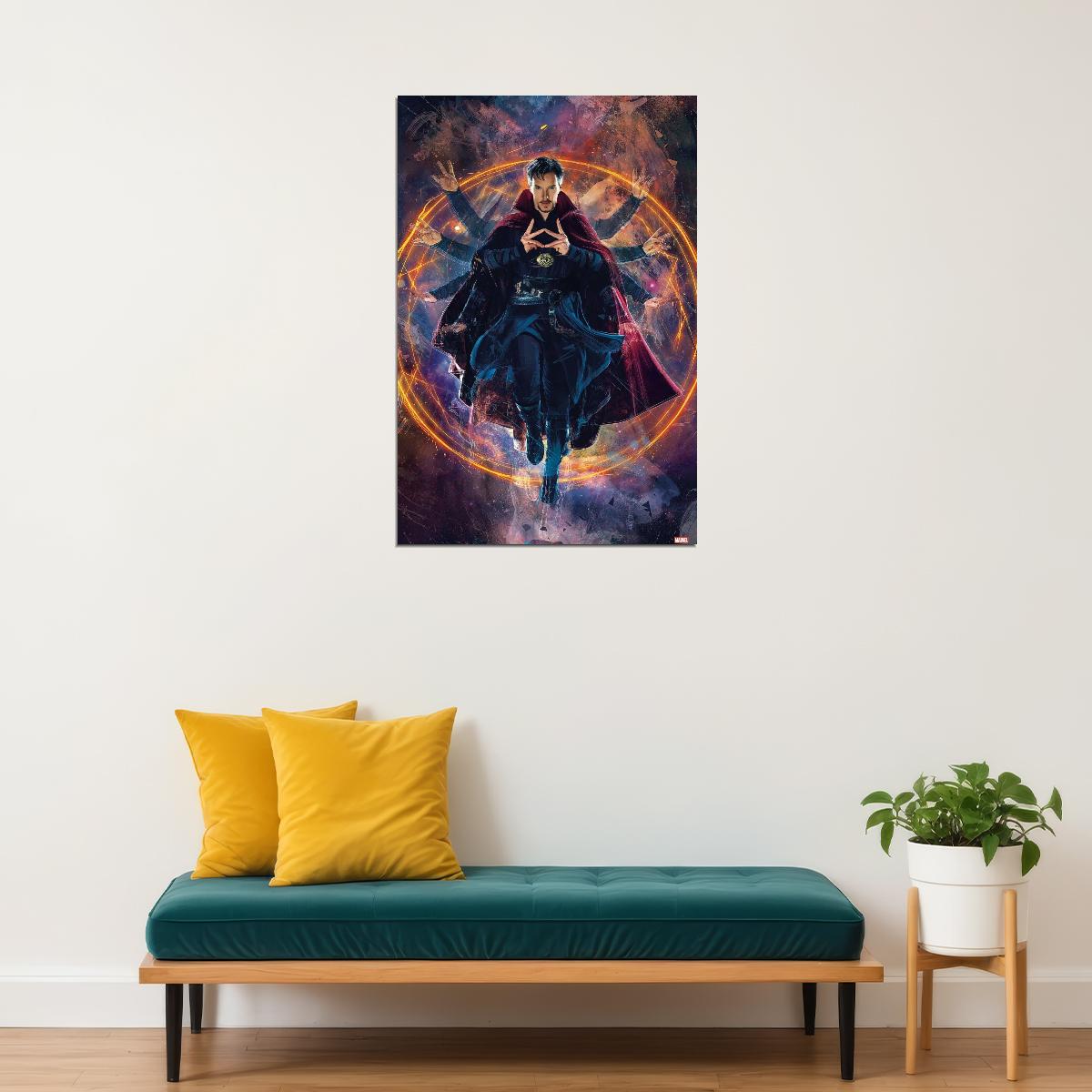 Doctor Strange Poster Marvel Superhero Wall Art Mystic Arts Print