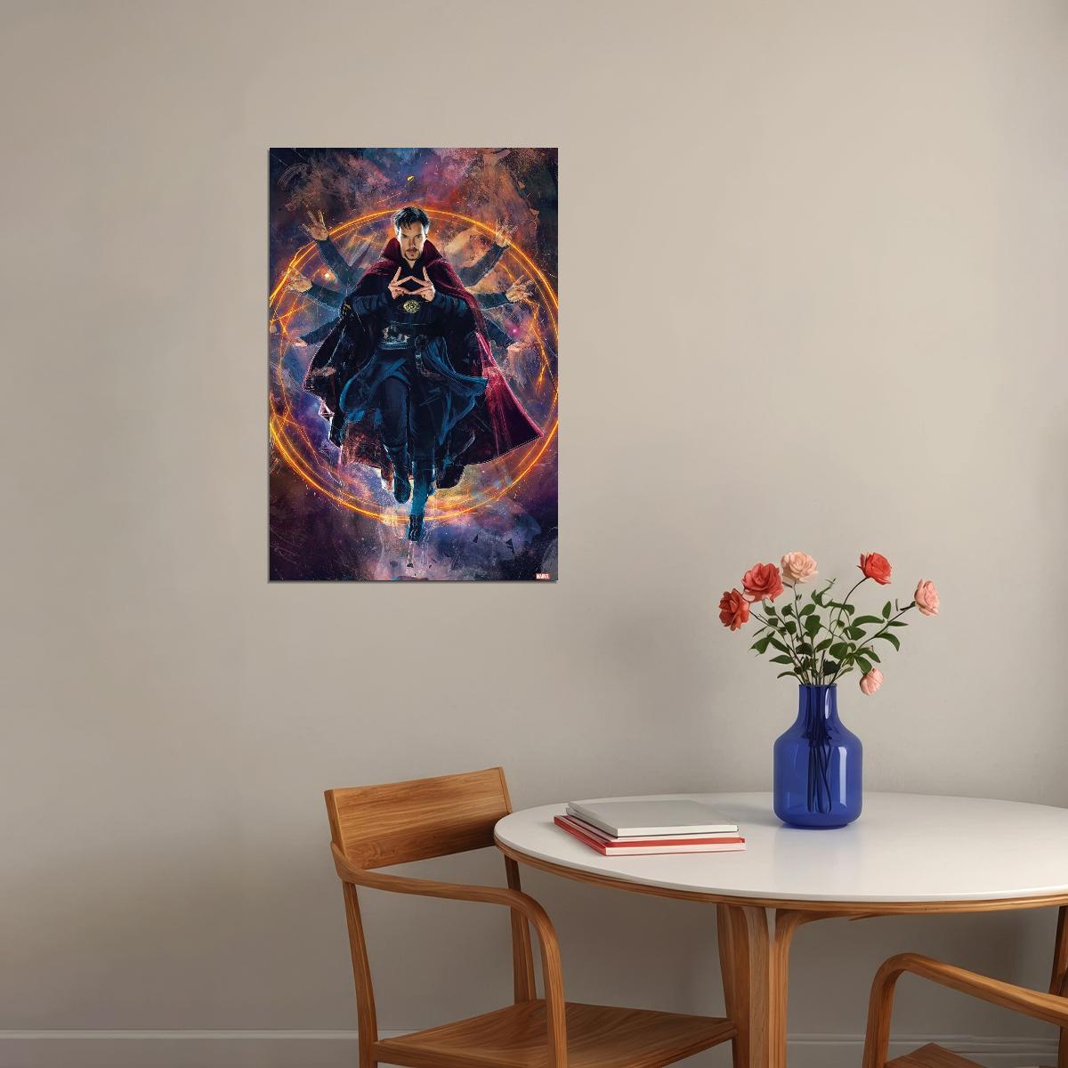 Doctor Strange Poster Marvel Superhero Wall Art Mystic Arts Print