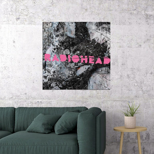 Radiohead Album Cover Art Alternative Rock Music Poster Band Wall Print - xonomax