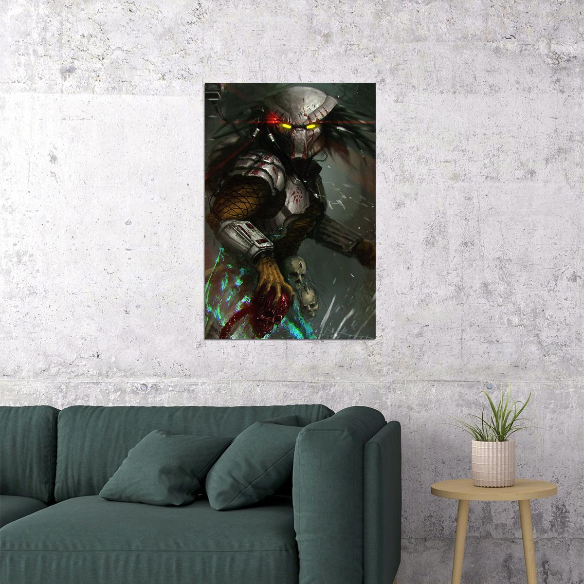 Predator Movie Poster Sci-fi Wall Art Print - xonomax