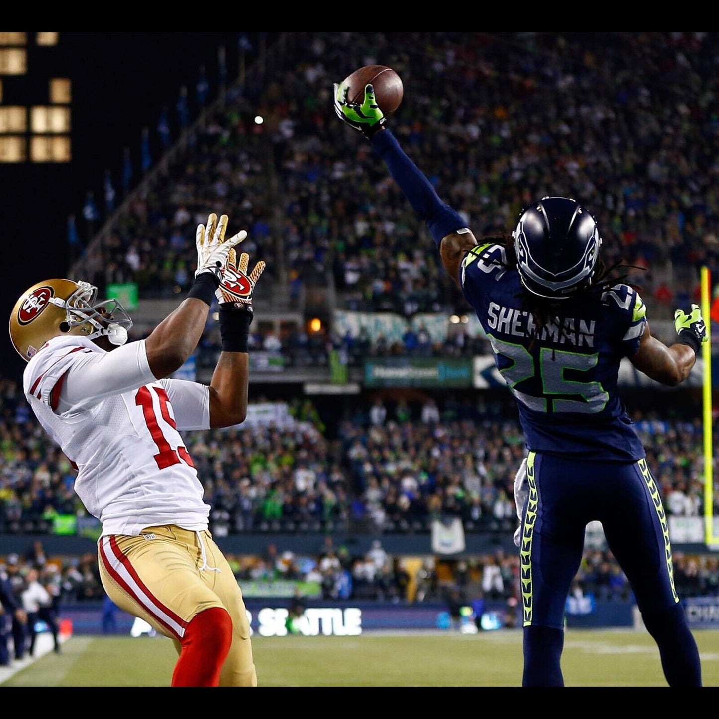 Richard Sherman Nfl Poster Famous Football Player Motivational Sports Print - xonomax