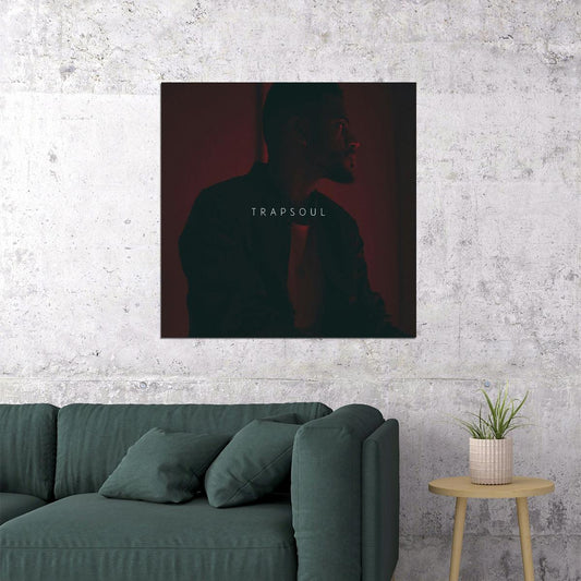 Bryson Tiller T R A P S O U L Album Cover Art R&b Music Poster Singer Music Print - xonomax