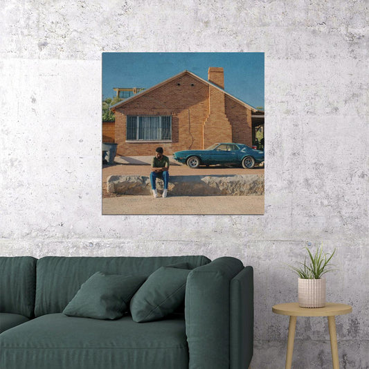 Khalid Suncity Album Cover Art Music Poster Rnb Wall Print - xonomax