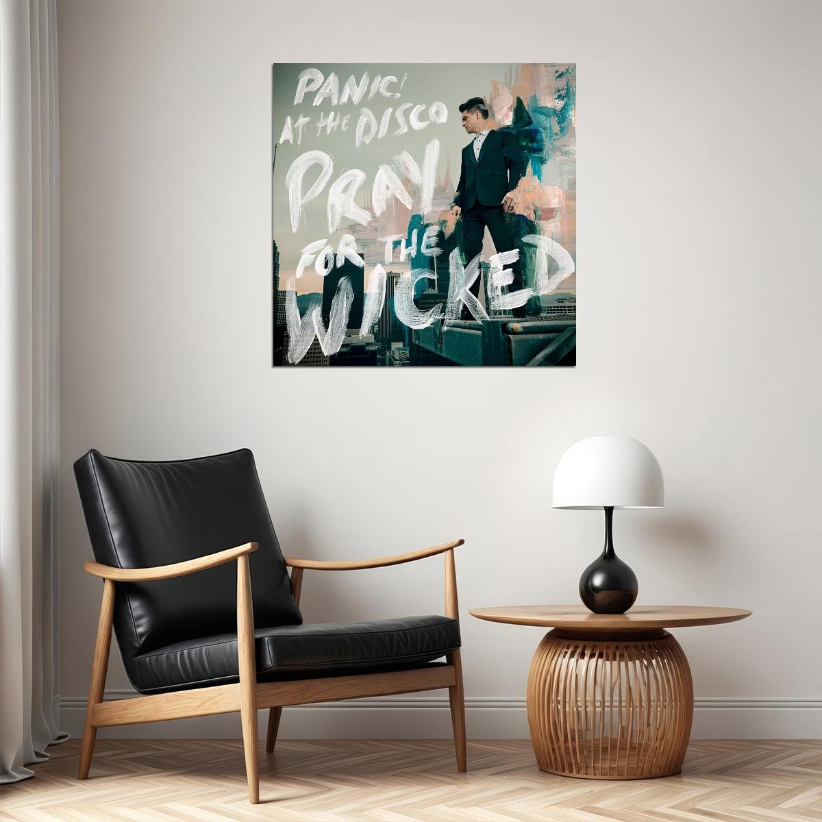 Panic! At The Disco Pray For The Wicked Album Cover Art Rock Music Poster Wall Print - xonomax