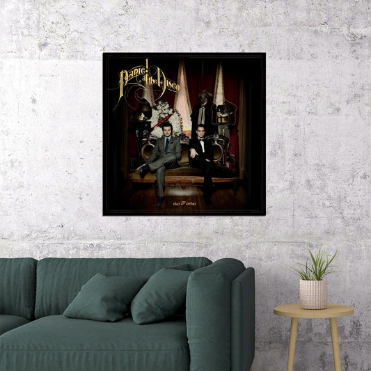 Panic! At The Disco Vices & Virtues Album Cover Art Rock Music Poster Wall Print - xonomax