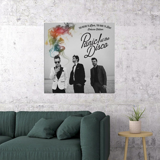 Panic! At The Disco Too Weird To Live Album Cover Art Rock Music Poster Wall Print - xonomax