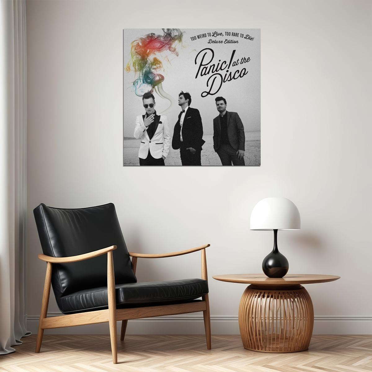 Panic! At The Disco Too Weird To Live Album Cover Art Rock Music Poster Wall Print - xonomax