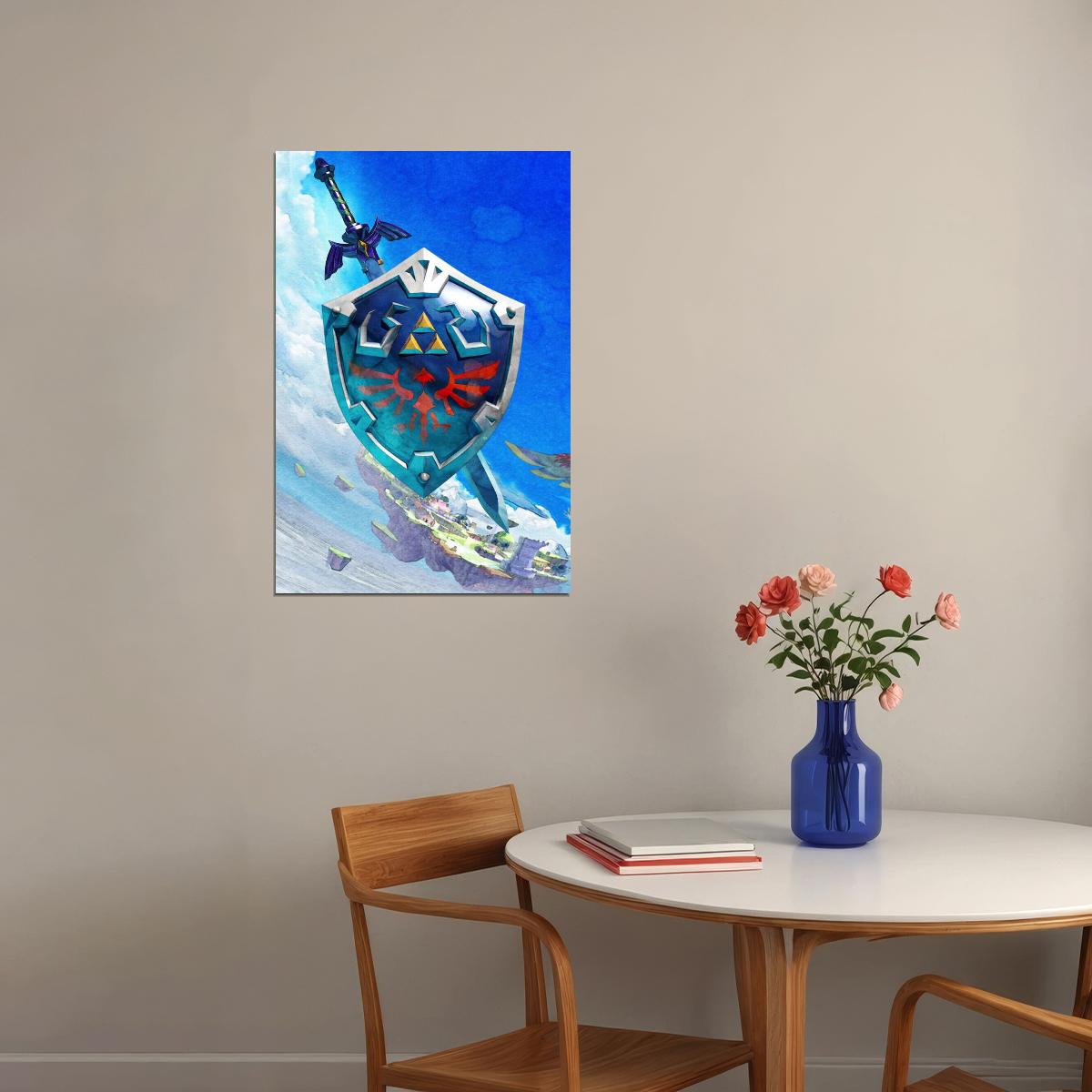 The Legend Of Zelda Breath Of The Wild Nintendo Video Game Poster - xonomax