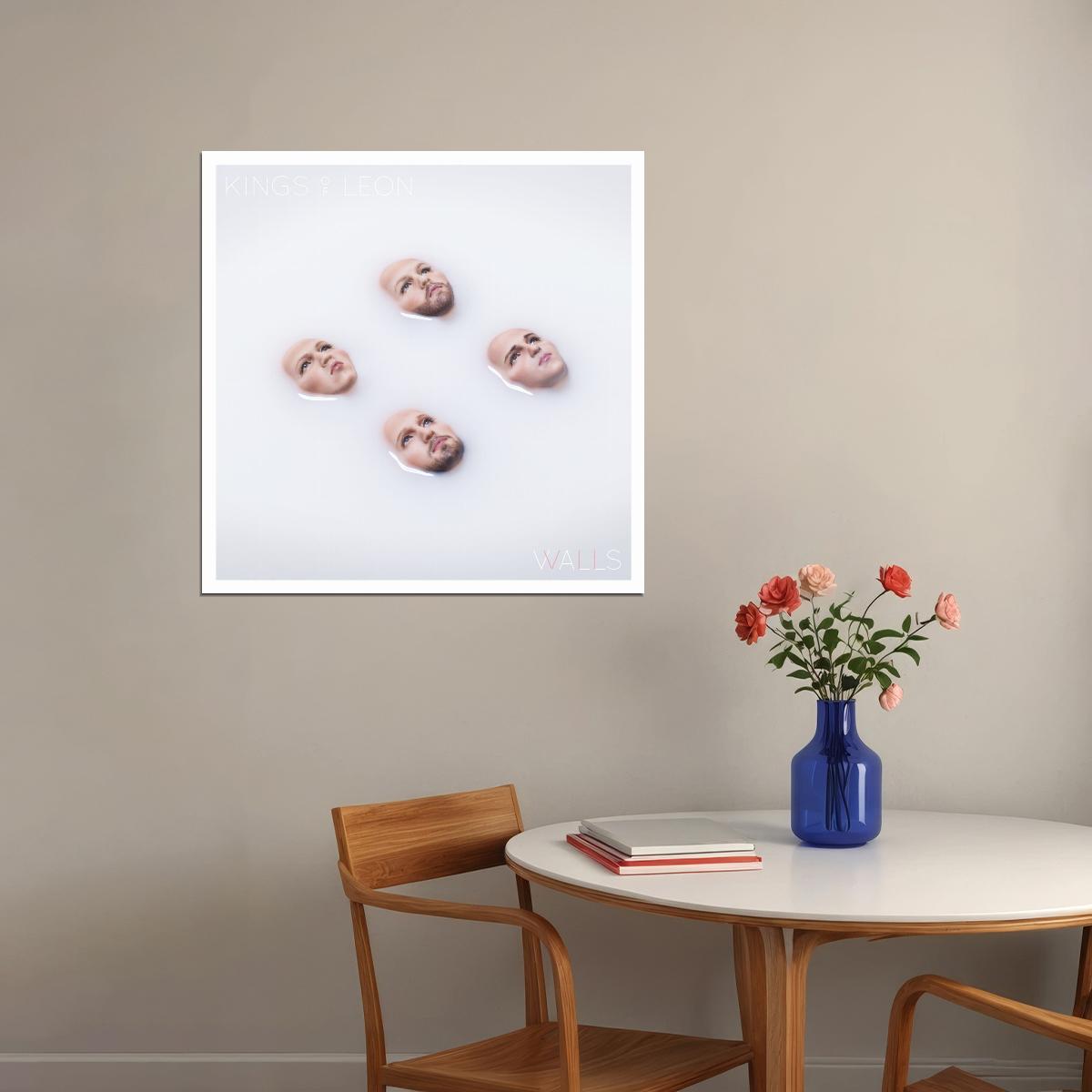 Kings Of Leon Walls Album Cover Art Music Poster Rock Band Wall Print