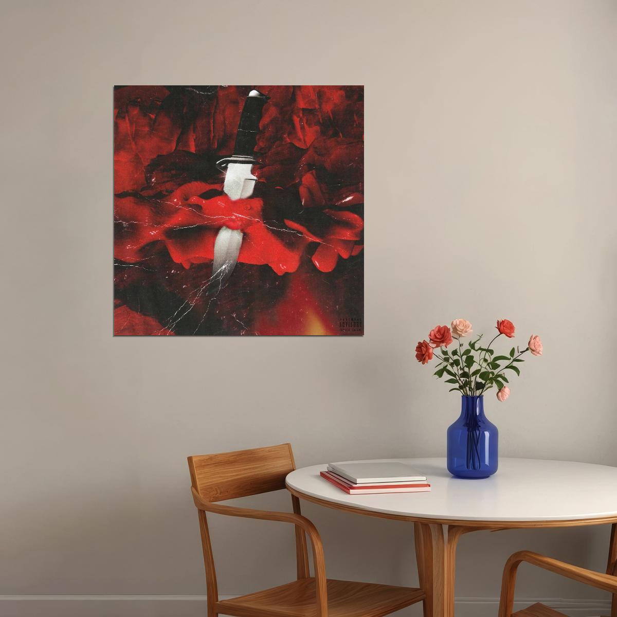 21 Savage Savage Mode Album Cover Art Hip-hop Music Poster Rap Print - xonomax
