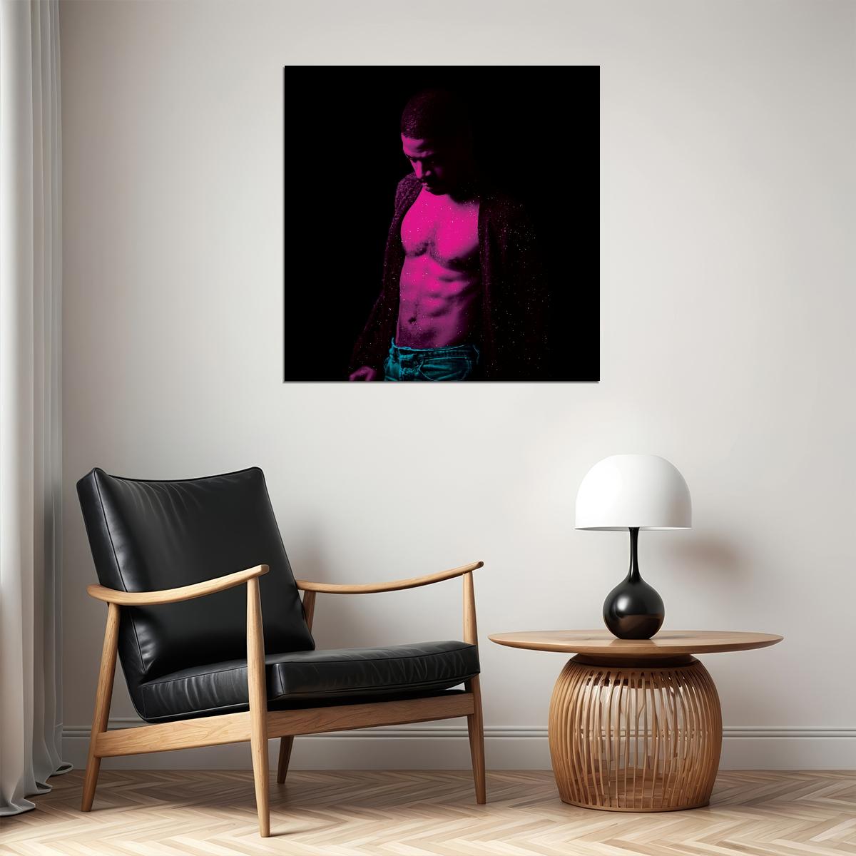 Kid Cudi Passion Pain & Demon Slayin' Album Cover Art Music Poster Rap Wall Print