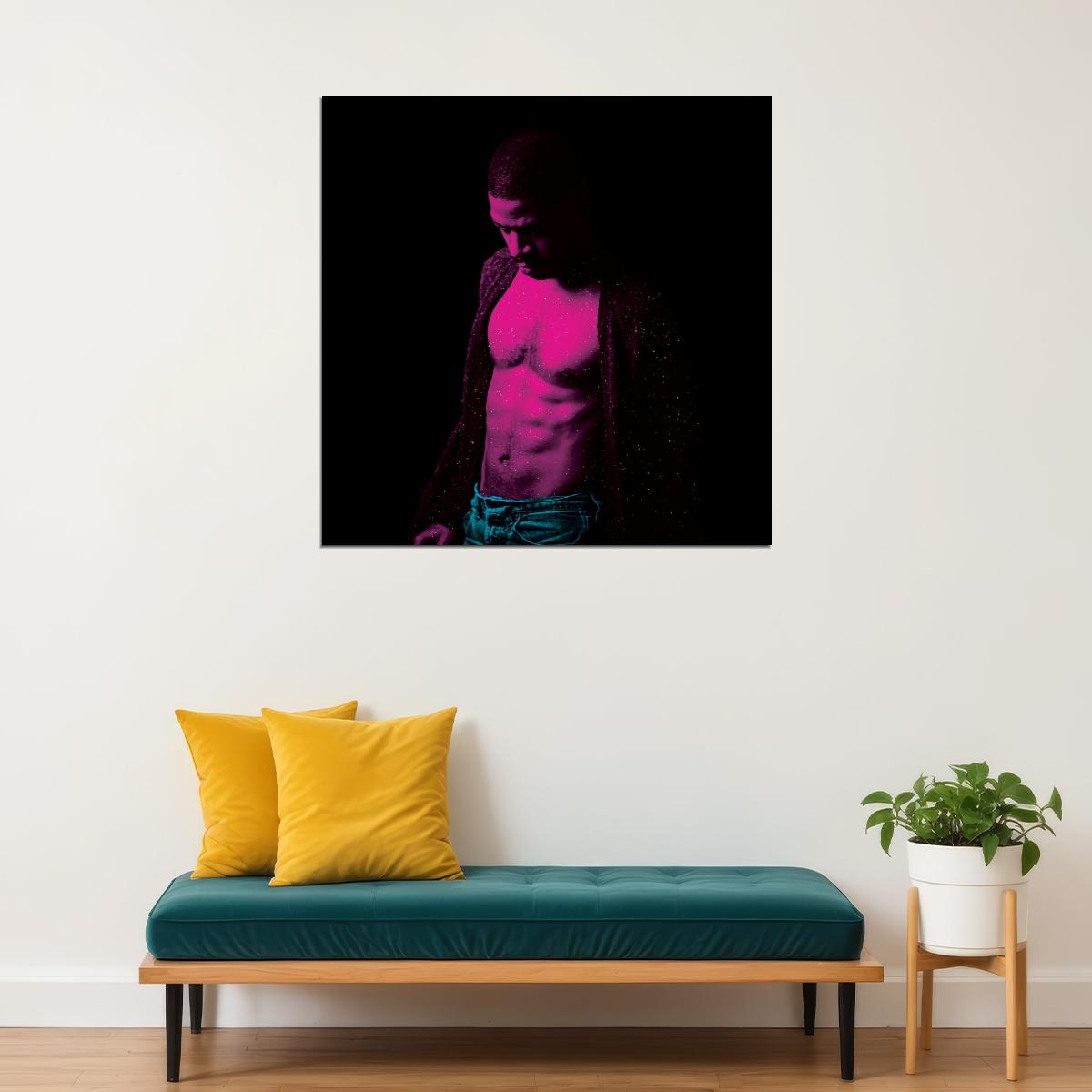Kid Cudi Passion Pain & Demon Slayin' Album Cover Art Music Poster Rap Wall Print