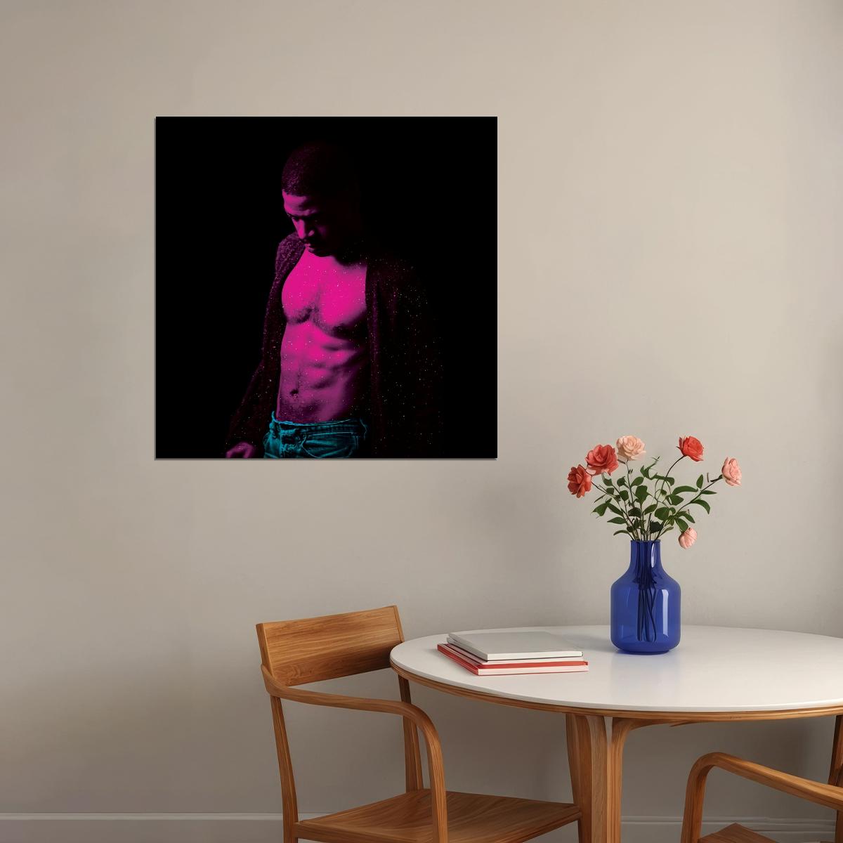 Kid Cudi Passion Pain & Demon Slayin' Album Cover Art Music Poster Rap Wall Print