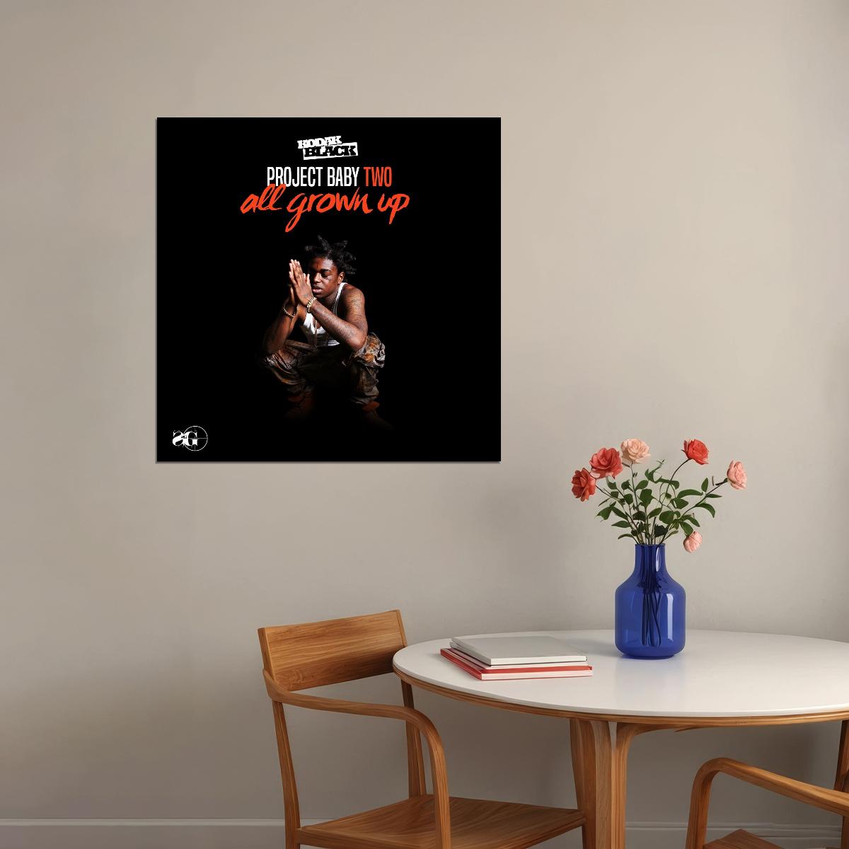 Kodak Black Music Poster Rap Hip-hop Artist Wall Art