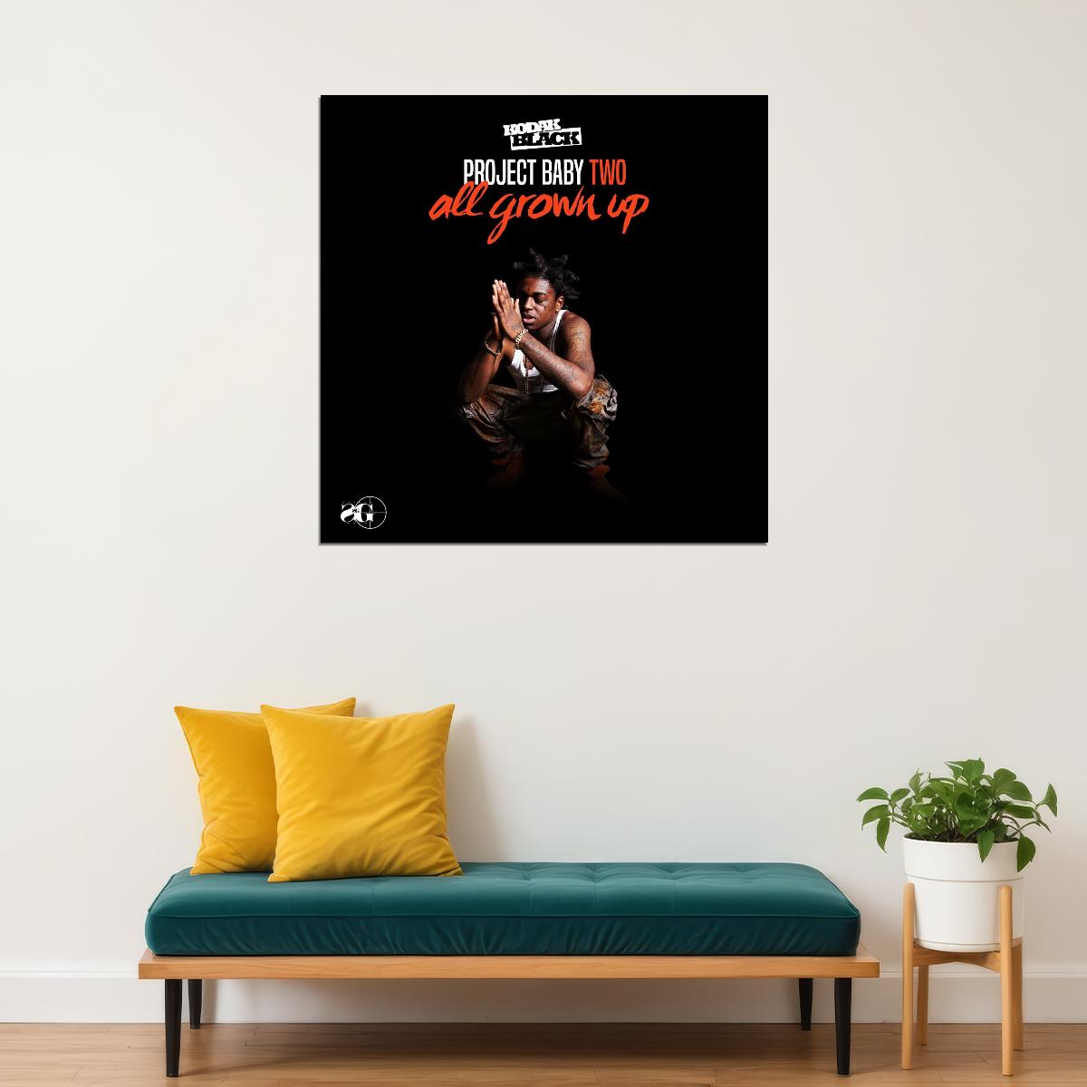 Kodak Black Music Poster Rap Hip-hop Artist Wall Art