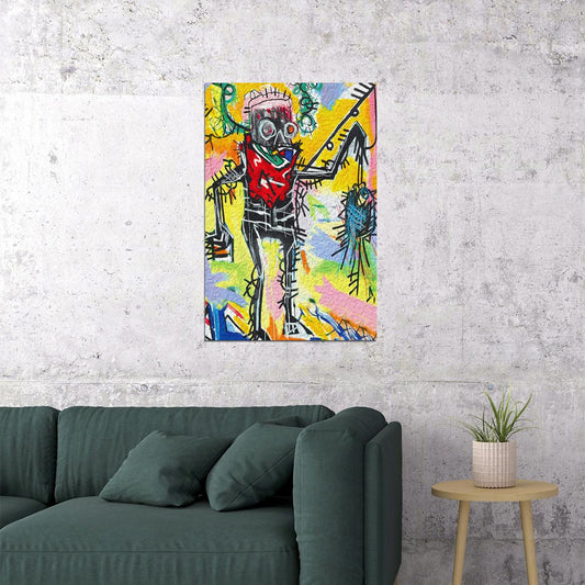 Mach Hommy Pray For Haiti Music Album Rapper Poster Wall Art Print Home Wall Decor - xonomax