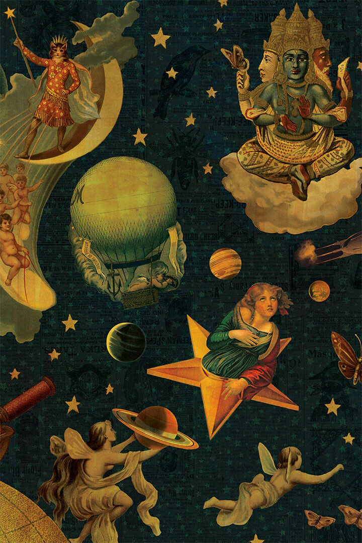 Smashing Pumpkins Mellon Collie Men Woman Music Album Poster Wall Art Print Home Wall Decor - xonomax