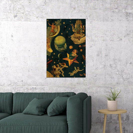 Smashing Pumpkins Mellon Collie Men Woman Music Album Poster Wall Art Print Home Wall Decor - xonomax