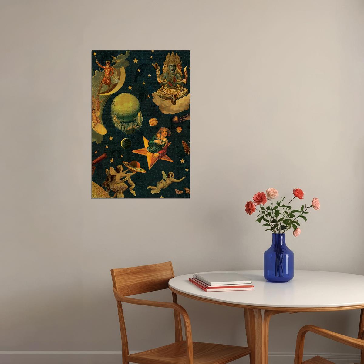 Smashing Pumpkins Mellon Collie Men Woman Music Album Poster Wall Art Print Home Wall Decor - xonomax